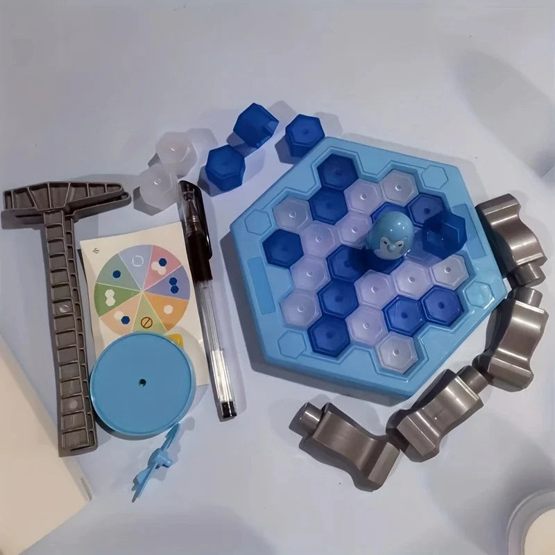 Save The Penguin Ice Tapping Rescue Game STEM Educational Toy Parent Child Bonding Family Fun Great Ice Breaker Party Game